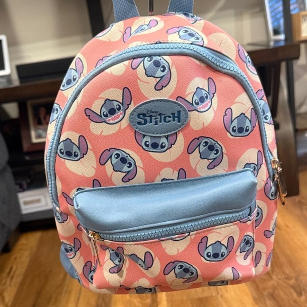 Disney Bioworld Stitch Mini Backpack (EUC)